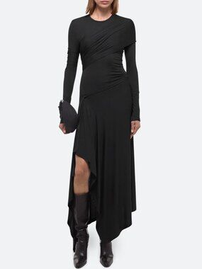 HELMUT LANG THE PROTECTION DRESS BLACK SMALL NWT